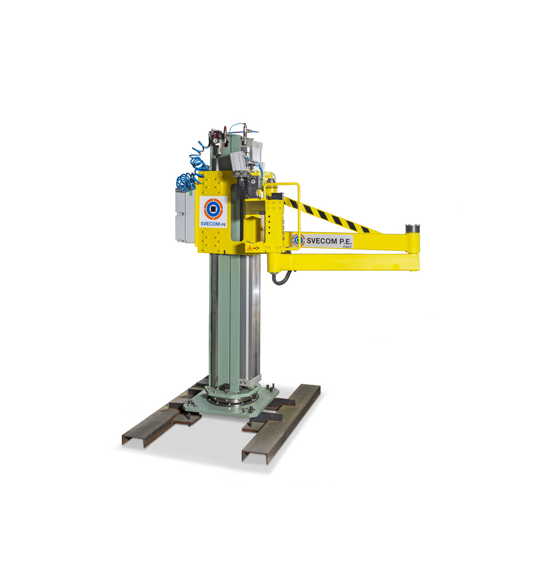 10 Shafts pneumatic handling system P.E. srl