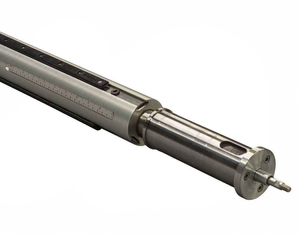 638 PLA – Mechanical expanding shaft with ledges and sideways movement