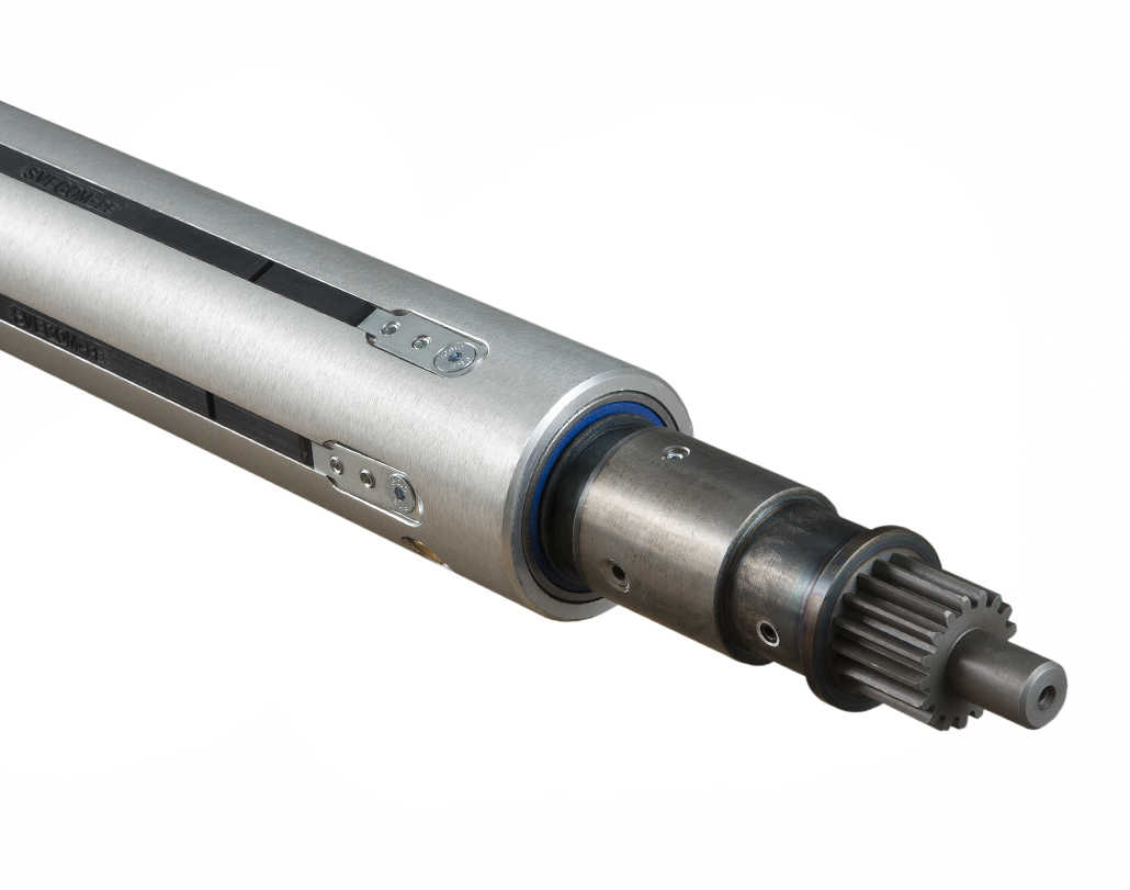 641 PR – Pneumatic expanding shaft with ledges and rotating body