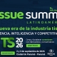 Banner for Tissue Summit Latin America 2026 in Panama City, highlighting the slogan 'La nueva era de la industria tissue: Eficiencia, Inteligencia y Competitividad' and the event details.